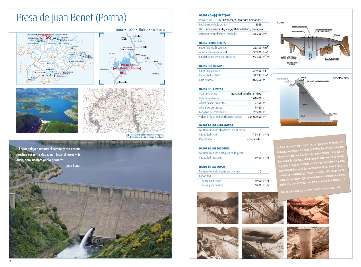 Juan Benet Dam - Porma