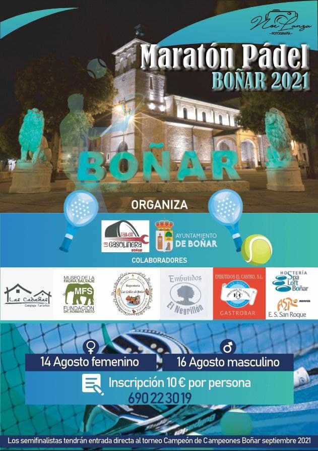 Boñar - San Roque 2021 Maratón Pádel