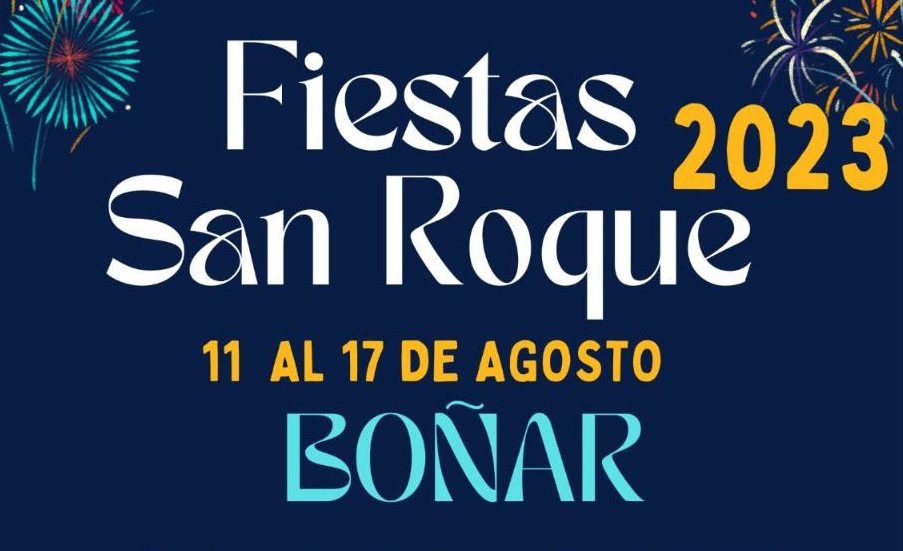 Fiestas de San Roque en Boñar 2023 portada