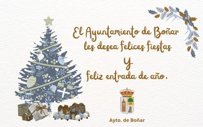 El Ayuntamiento de Boñar les desea felices fiestas y feliz entrada de año