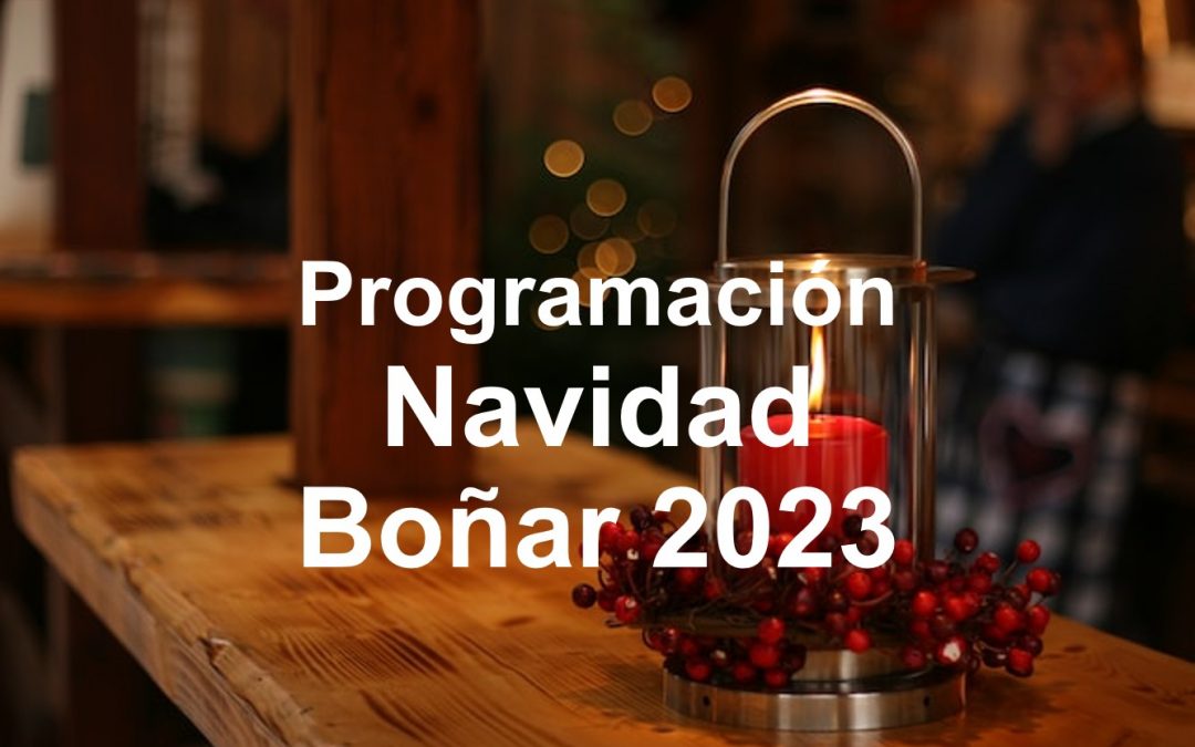 Programación de Navidad Boñar 2023