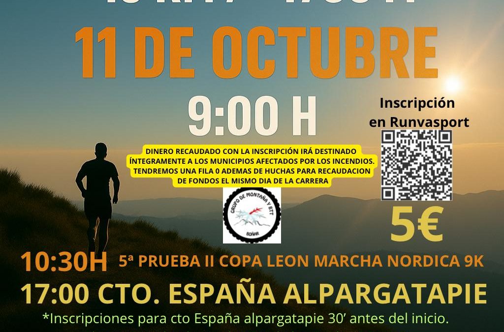Trail Pico Cueto en Boñar 2025