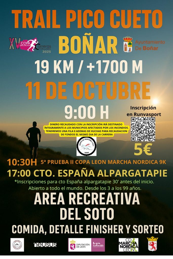 Trail Pico Cueto en Boñar 2025